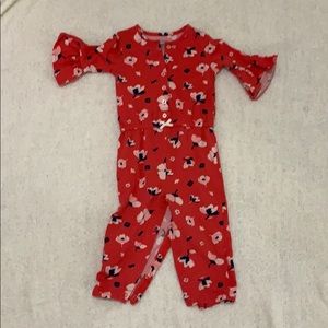 18months girls carter floral romper